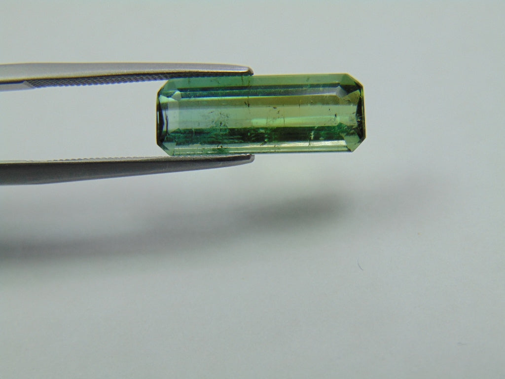 4.65ct Turmalina Bicolor 17x6mm