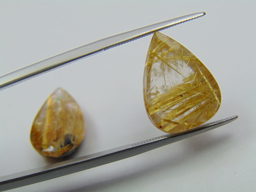 16.45ct Rutile 16x11mm 17x12mm