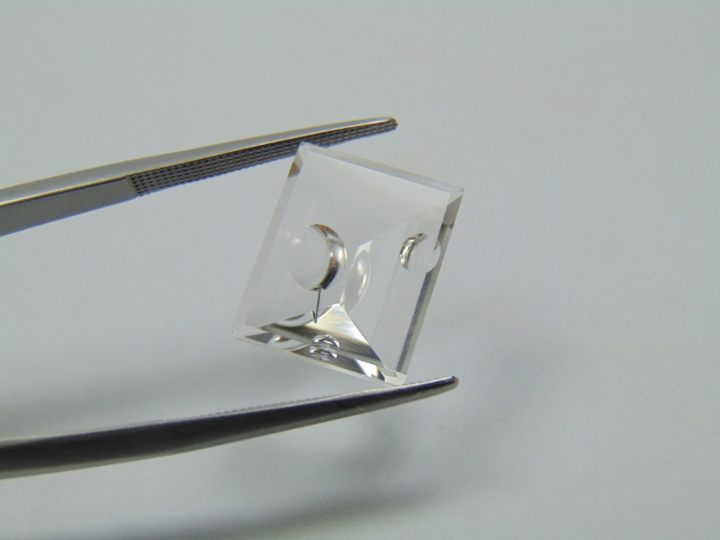 6.50ct Quartzo com Bolhas 14x12mm