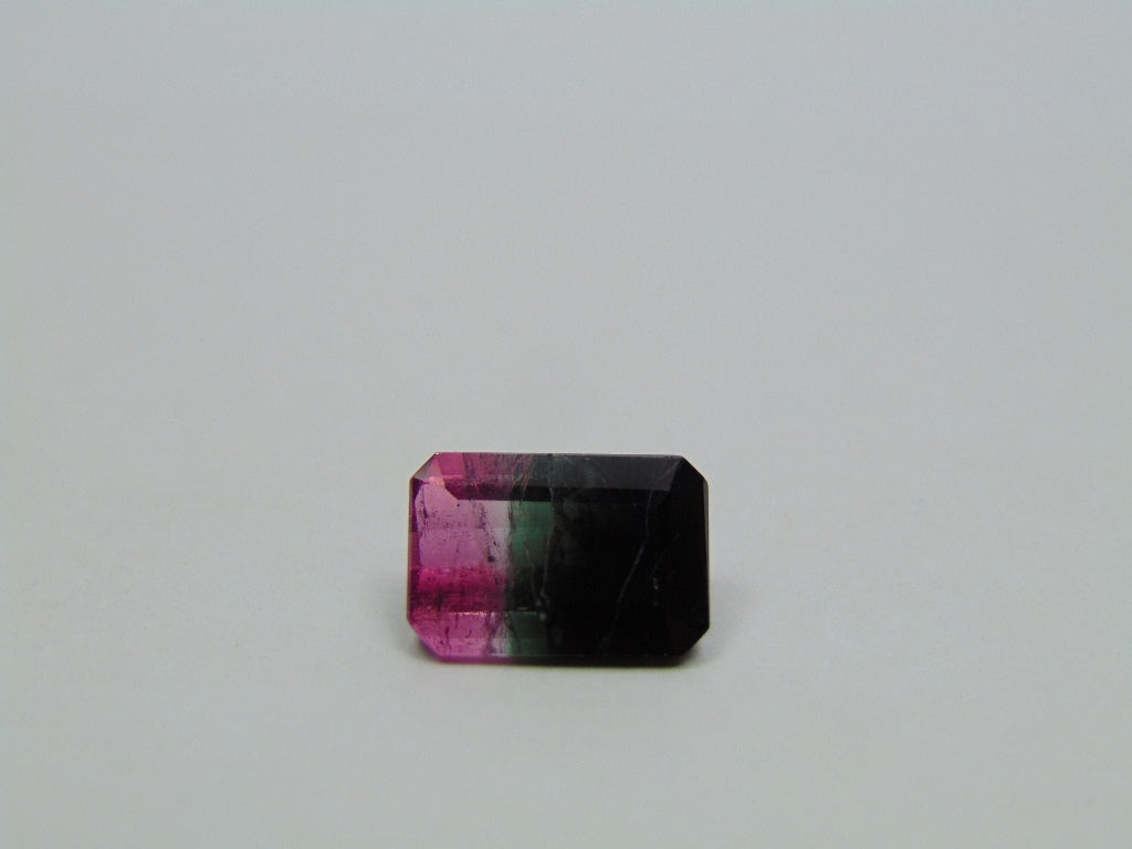 5.10ct Turmalina Bicolor 12x9mm