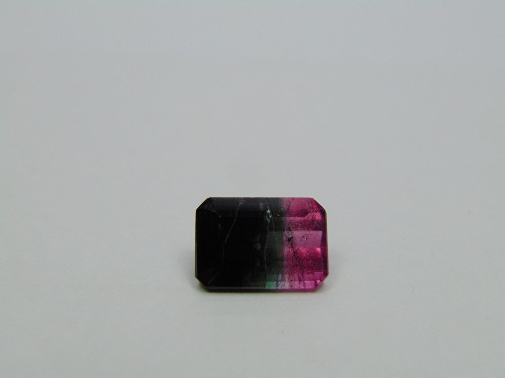 5.10ct Turmalina Bicolor 12x9mm