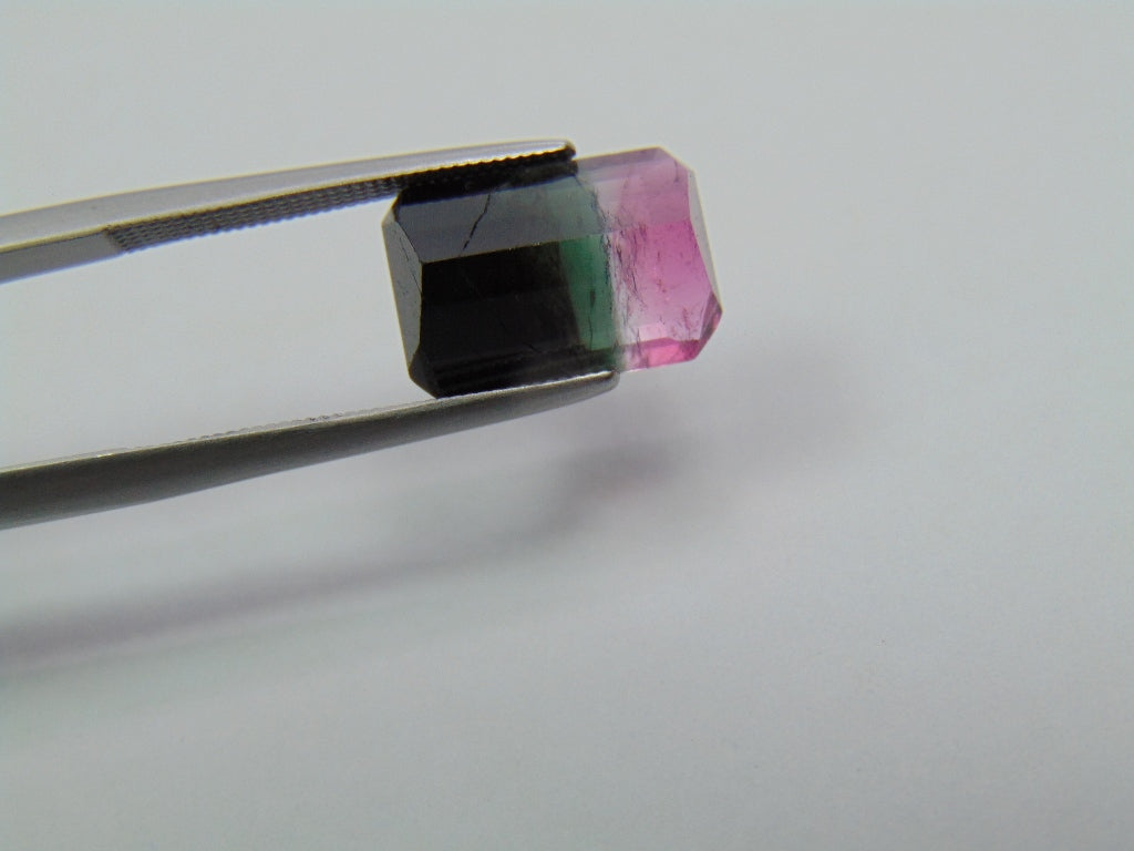 5.10ct Turmalina Bicolor 12x9mm