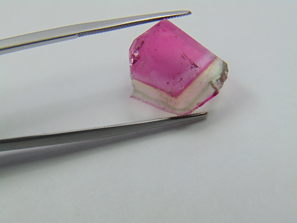 7.35ct Watermelon Tourmaline 16x15mm