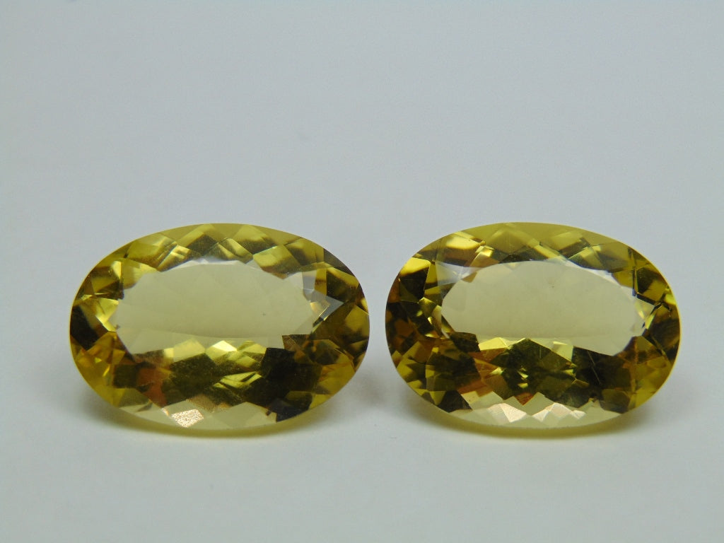 36.85ct Green Gold 35x15mm