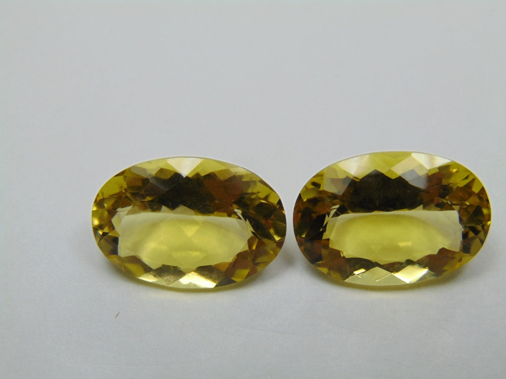 36.85ct Green Gold 35x15mm