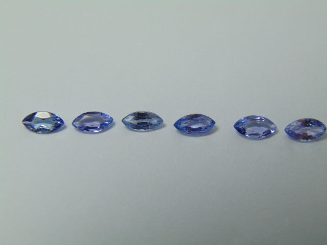 2.20ct Tanzanite Calibrated 6x3mm