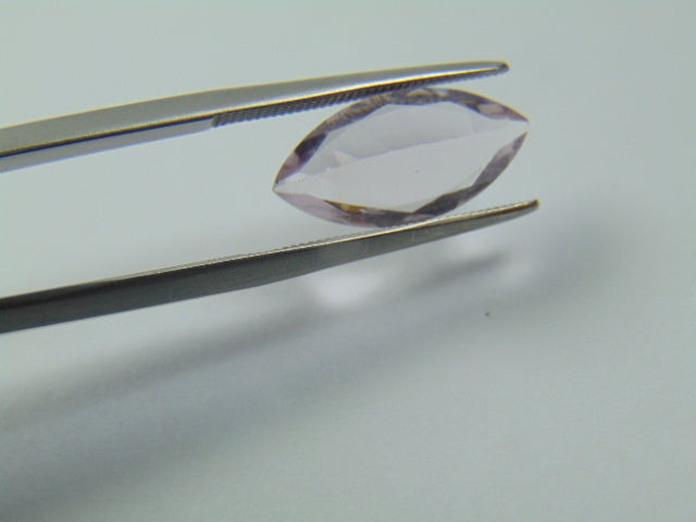 3.40ct Amethyst Rose France 16x8mm
