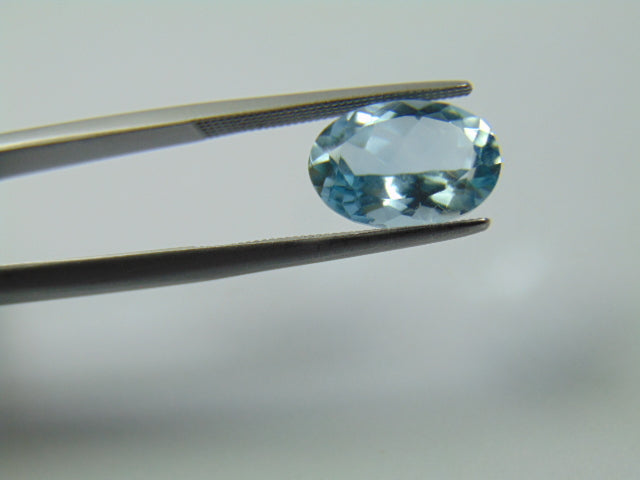 4.58ct Topázio 12x8mm