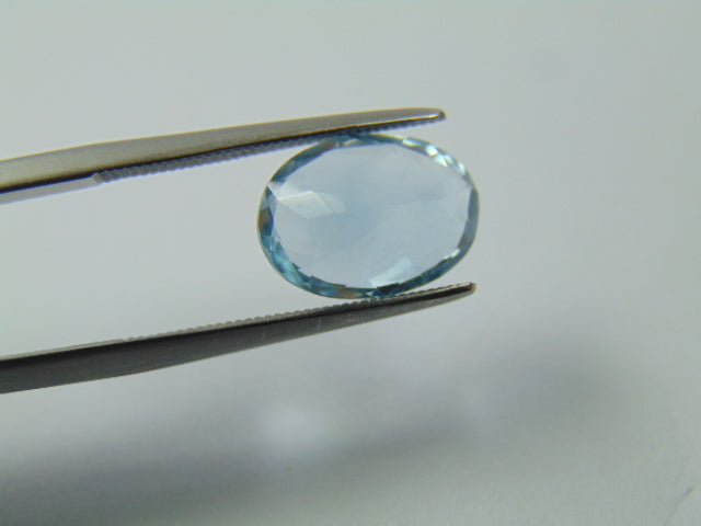 4.58ct Topázio 12x8mm