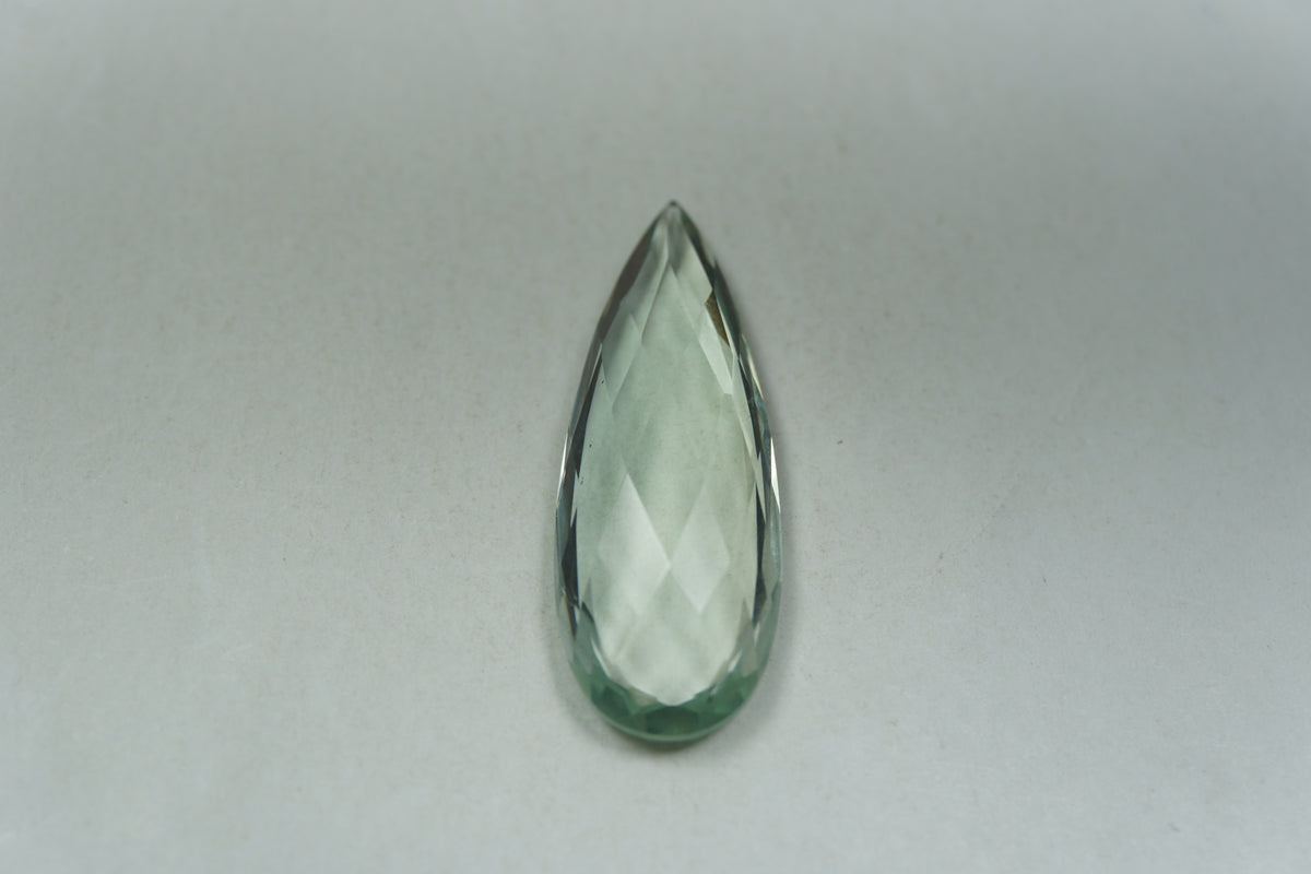 9.12ct Prasiolita 27x10mm