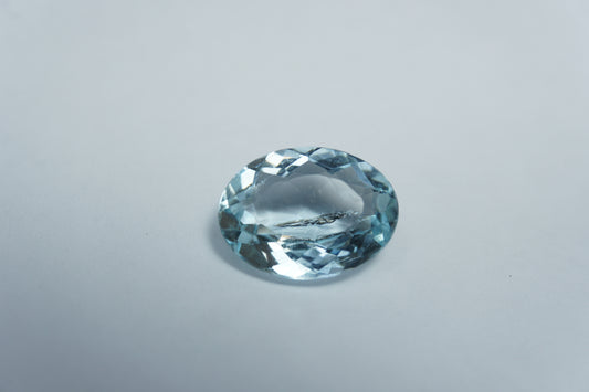 3.70ct Água-marinha 13x9mm