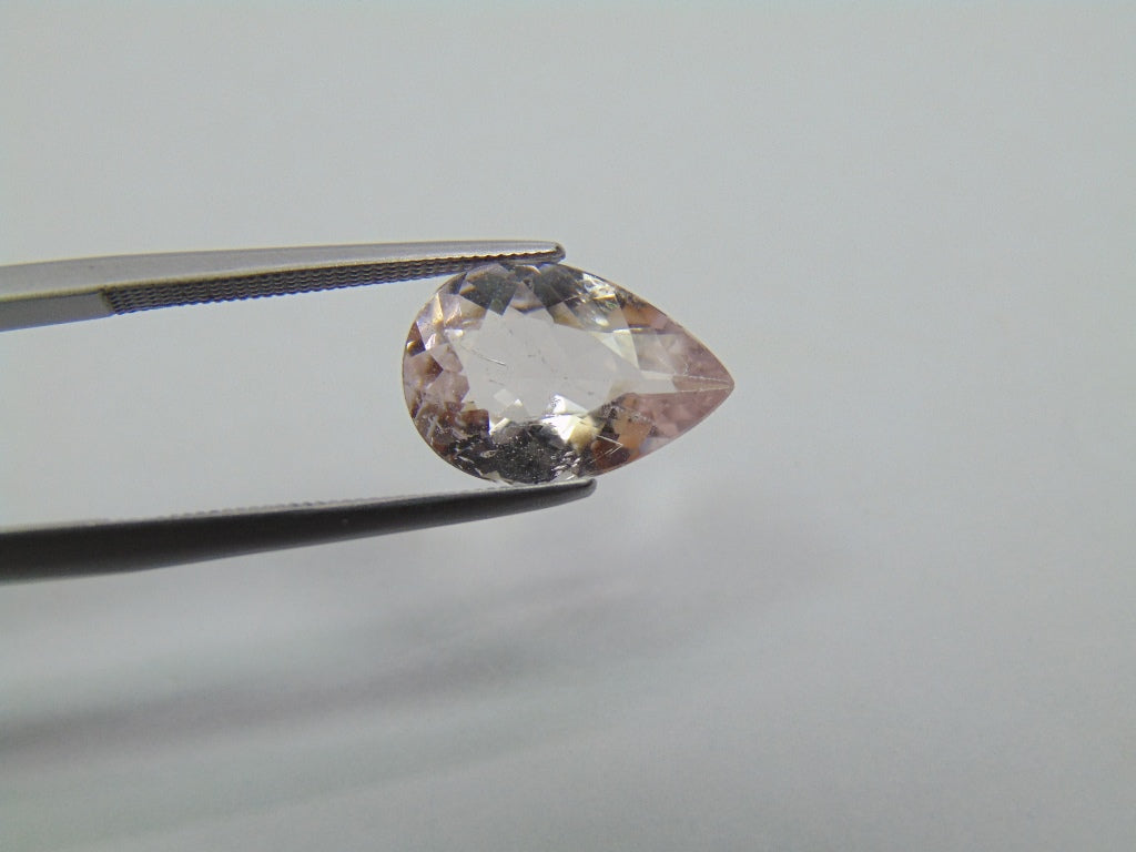 3.25ct Morganite 13x9mm