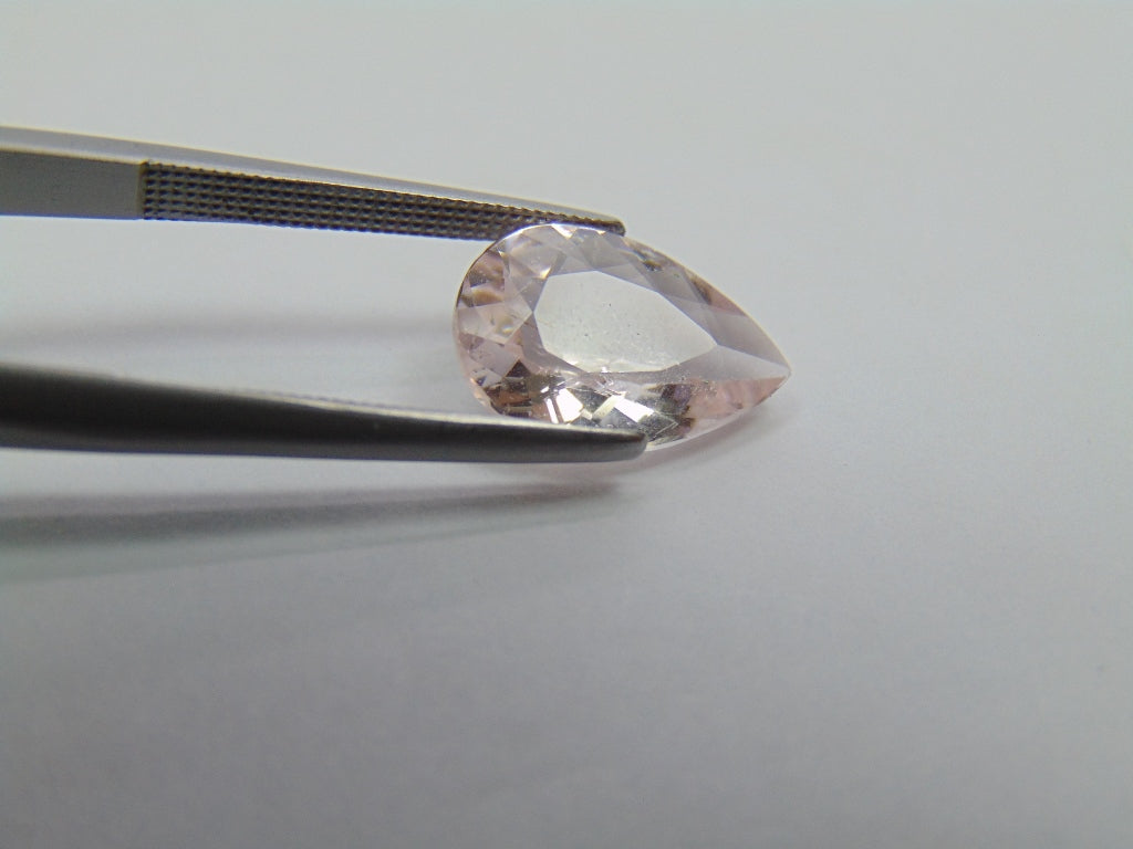 3.25ct Morganite 13x9mm