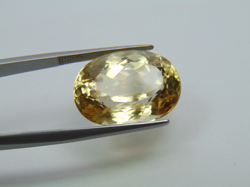 24.50ct Kunzita Amarela 20x15mm