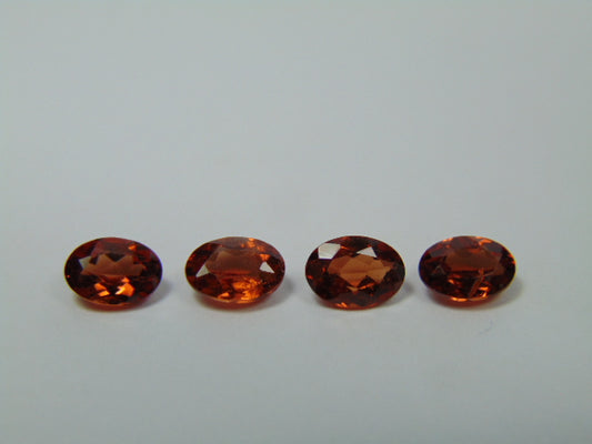 4.19ct Espessartita 7x5mm