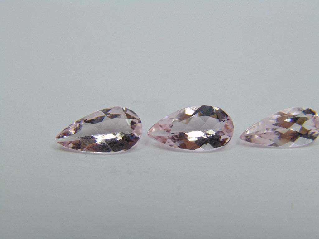 Morganita 3,50 ct 11x6mm 11x5mm