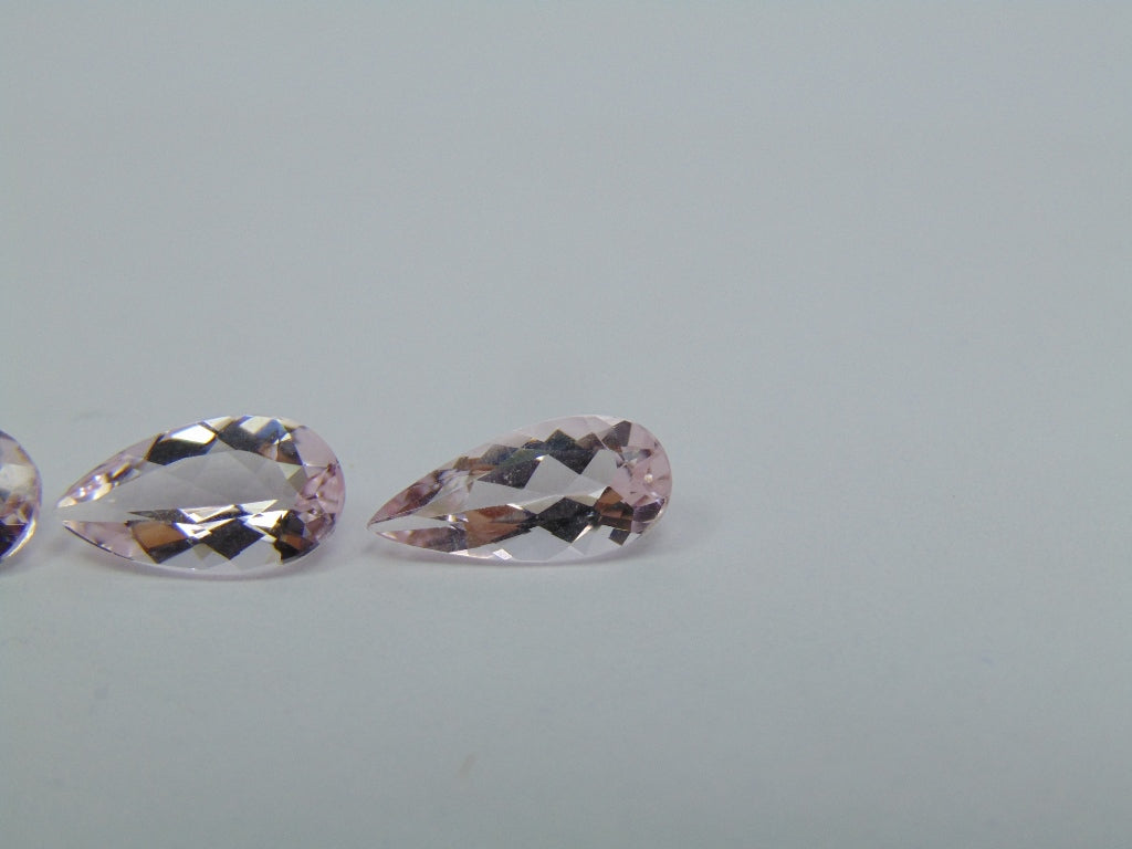 Morganita 3,50 ct 11x6mm 11x5mm