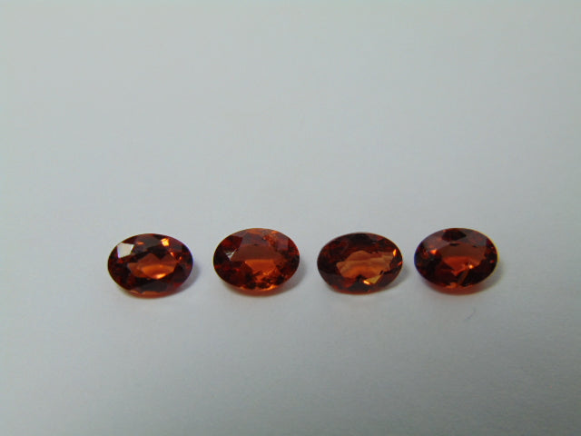 4.19ct Espessartita 7x5mm