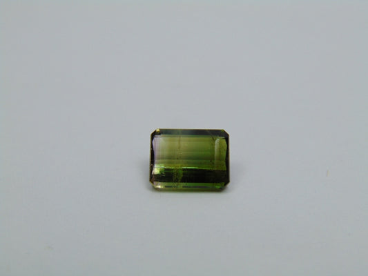 2.60ct Turmalina Bicolor 9x7mm