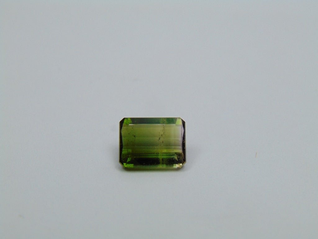 2.60ct Turmalina Bicolor 9x7mm