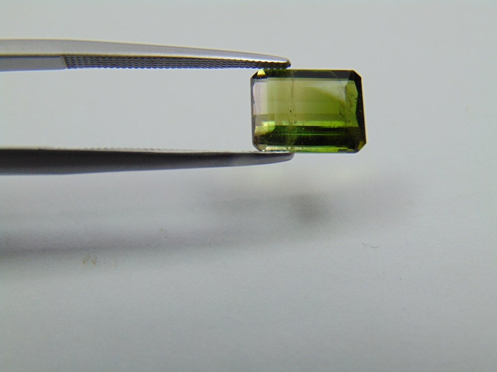 2.60ct Turmalina Bicolor 9x7mm