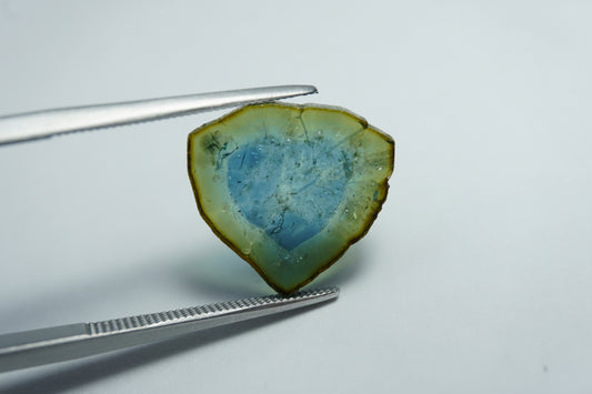 6.30ct Turmalina melancia 15x14mm