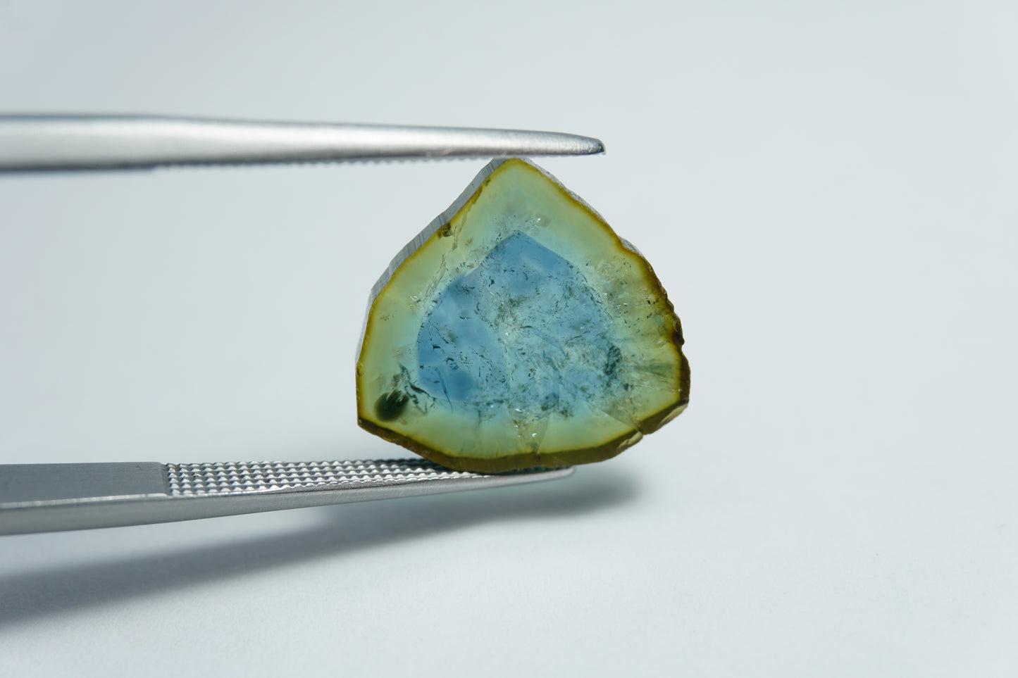 6.30ct Turmalina melancia 15x14mm