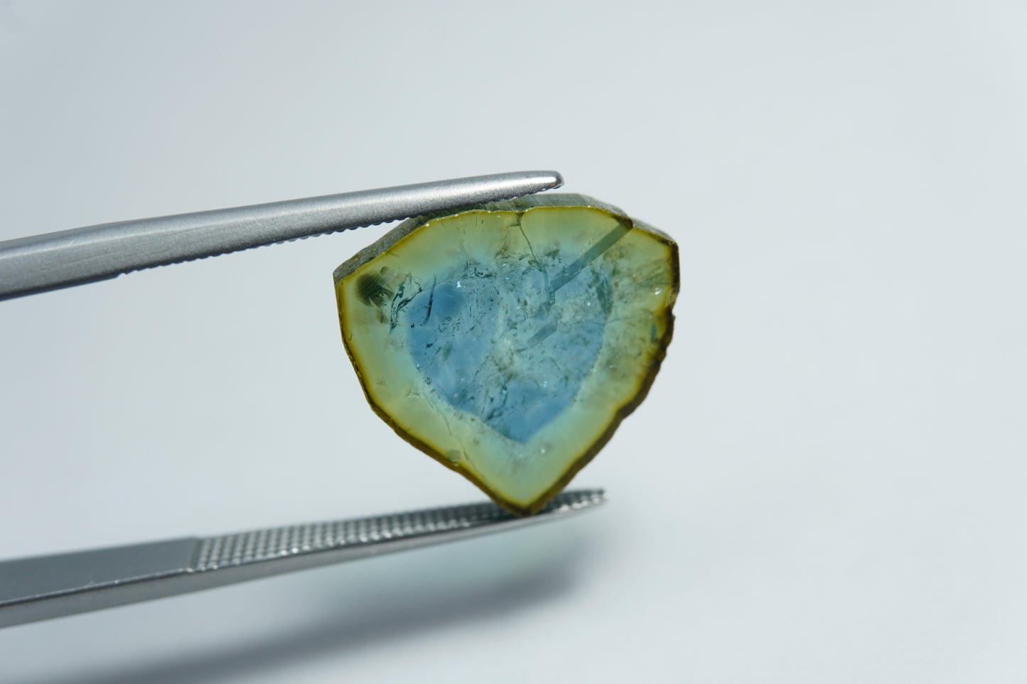 6.30ct Turmalina melancia 15x14mm
