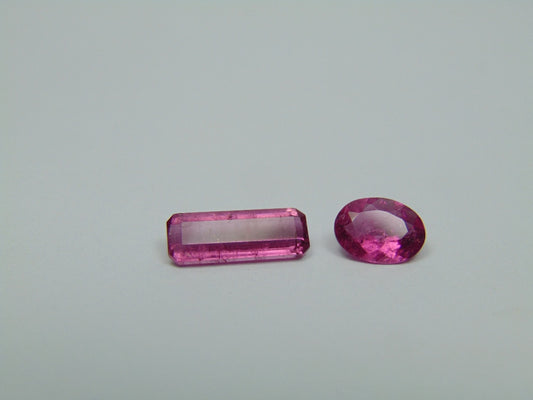 2.30ct Rubelita 12x4mm 8x6mm