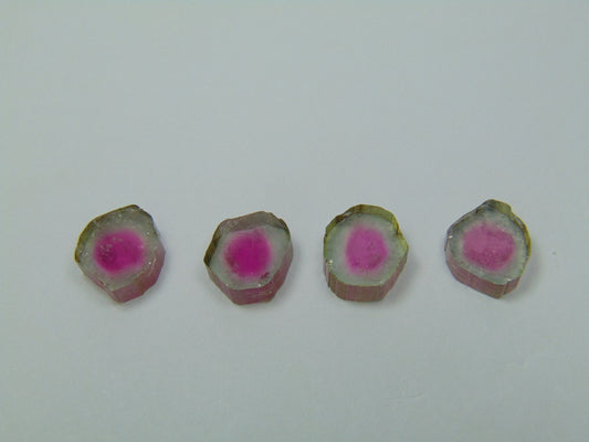 9.65ct Turmalina Melancia 9x8mm