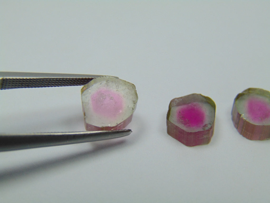 9.65ct Turmalina Melancia 9x8mm