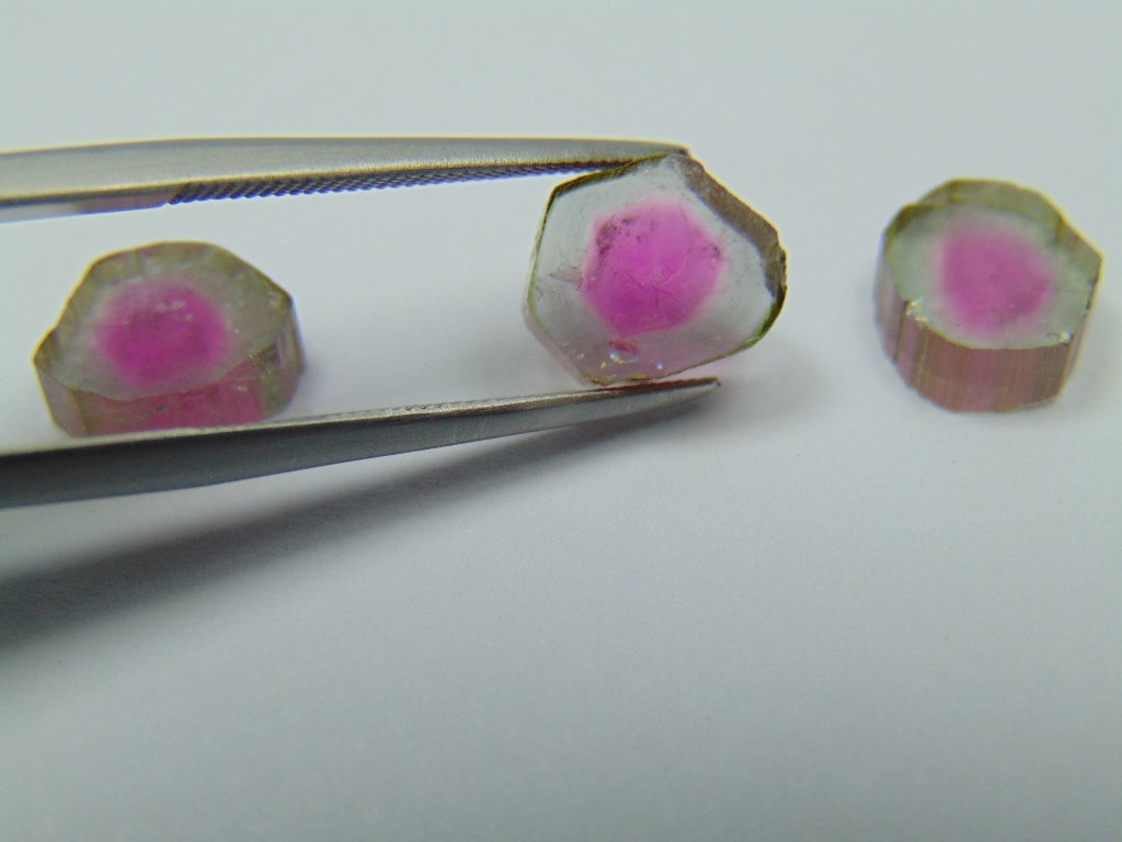 9.65ct Turmalina Melancia 9x8mm