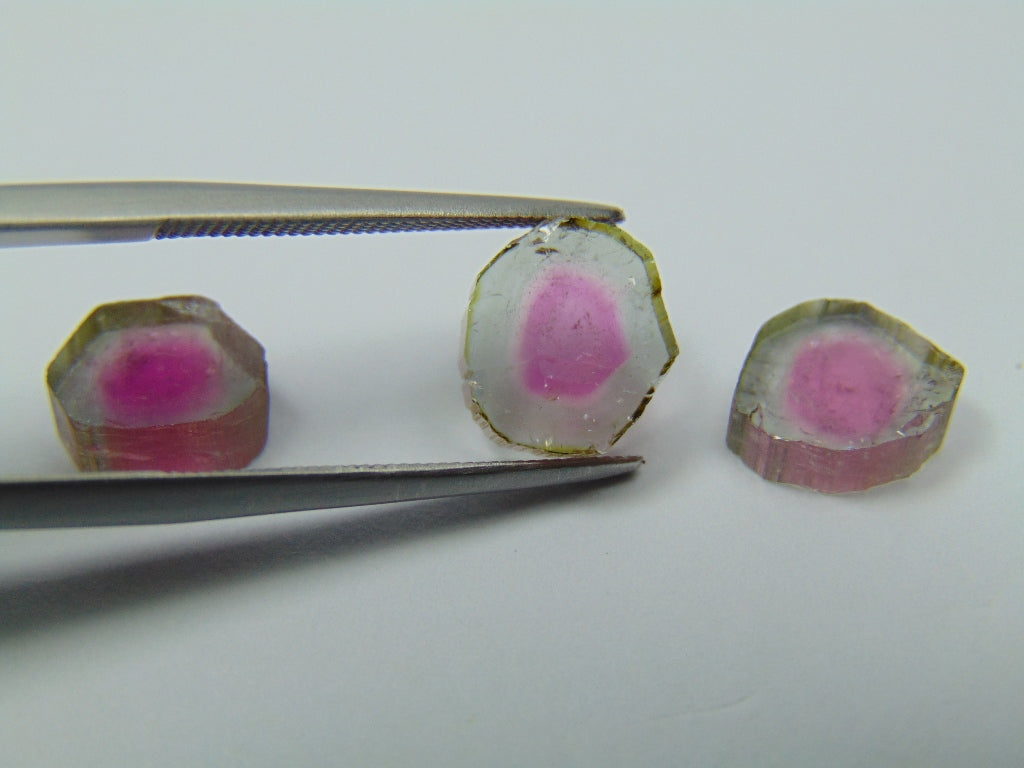 9.65ct Turmalina Melancia 9x8mm