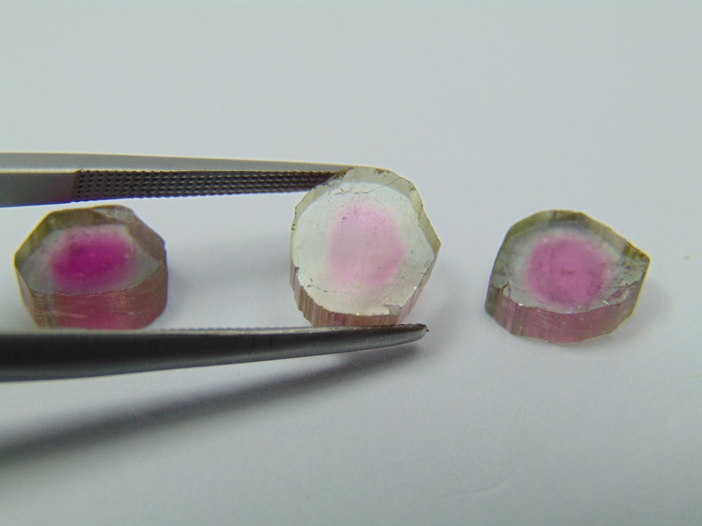 9.65ct Turmalina Melancia 9x8mm