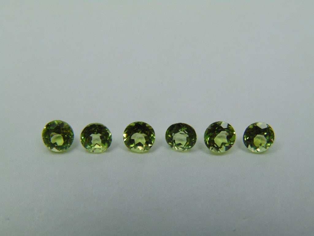 1.85ct Peridot Calibrated 4mm