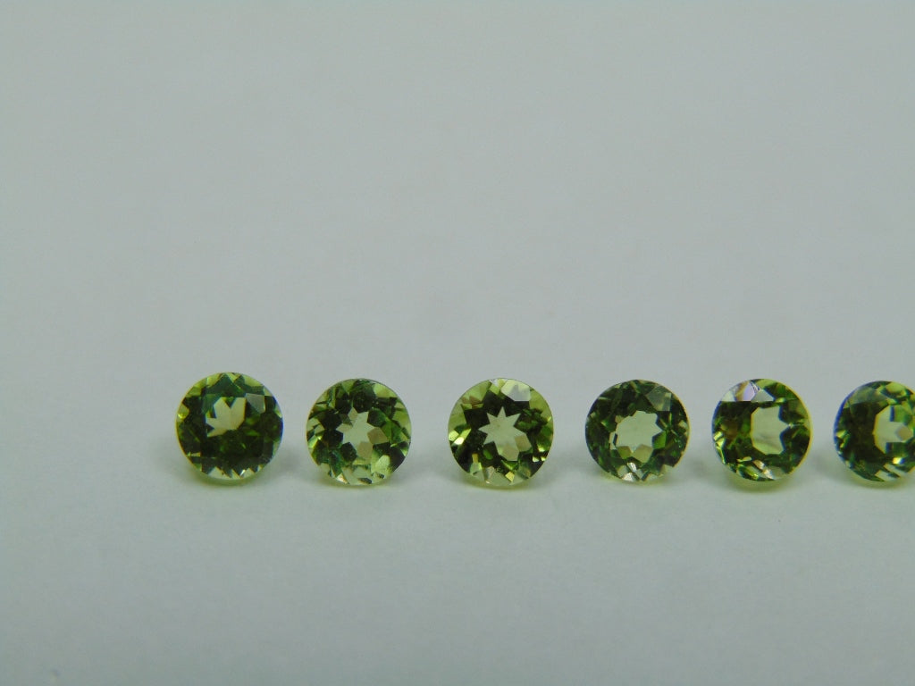 1.85ct Peridot Calibrated 4mm