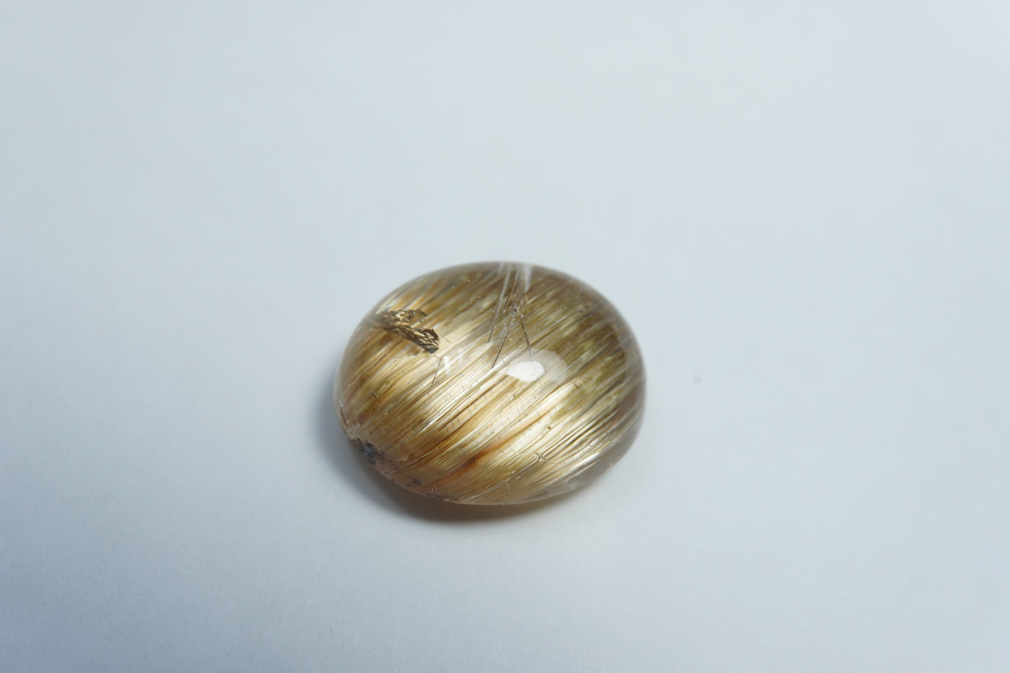 17.20ct Rutilo cabochão 17x14mm