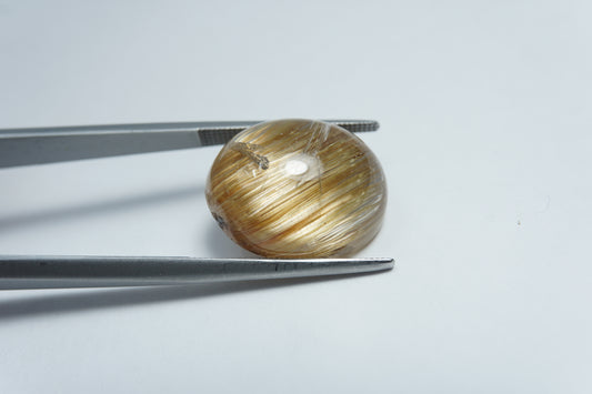 17.20ct Rutilo cabochão 17x14mm