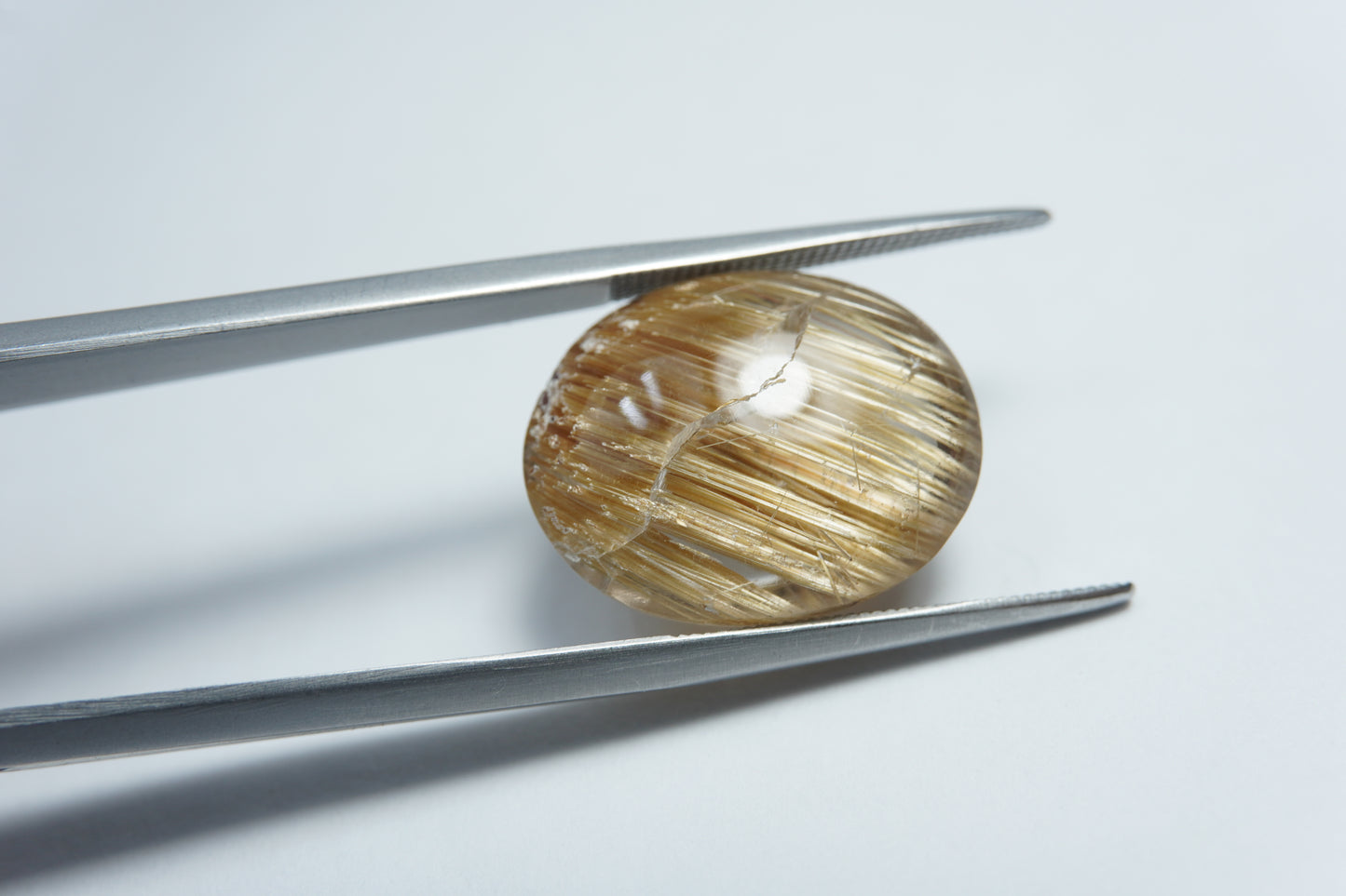 17.20ct Rutilo cabochão 17x14mm