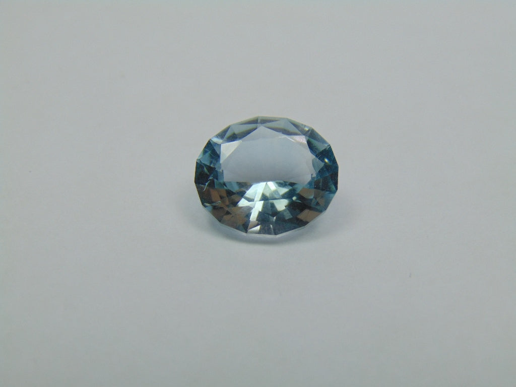 7.05ct Topázio Cor Natural 12.5x11mm