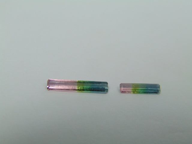 1.30ct Turmalina Mix 16x3mm 11x3mm