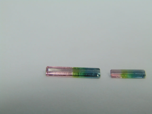 1.30ct Turmalina Mix 16x3mm 11x3mm