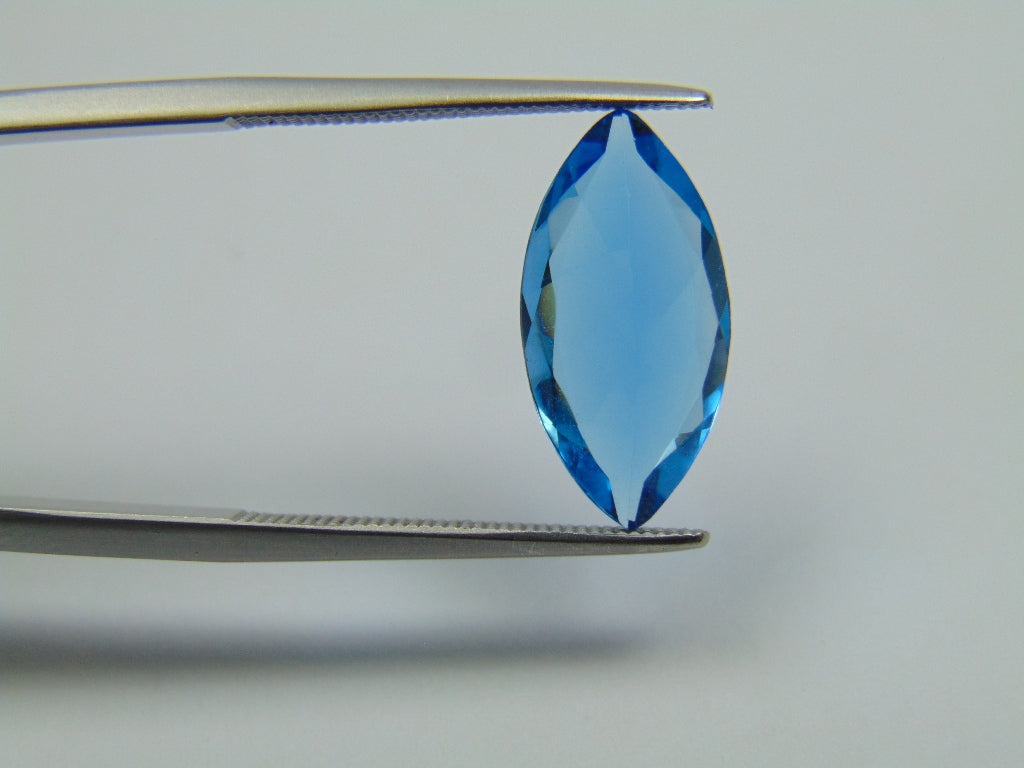4.10ct Topaz Blue Swiss 15x8mm