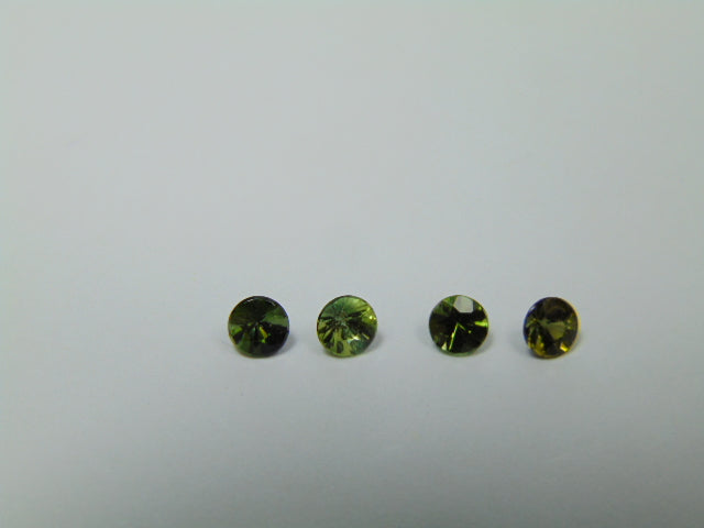 1ct Tourmaline 4mm
