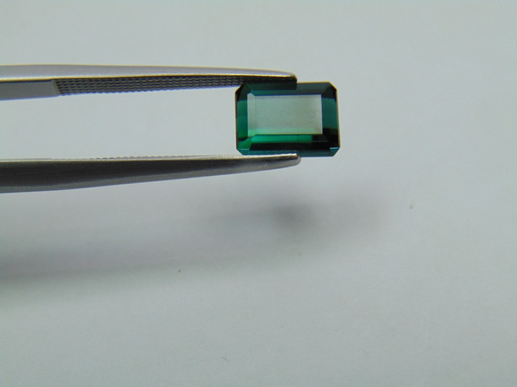 2.15ct Turmalina Bicolor 8x6mm