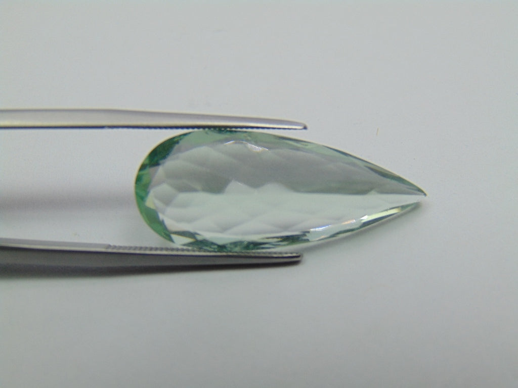 12.18ct Prasiolite 28x10mm