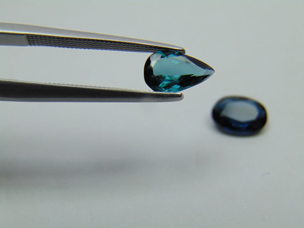 1.65ct Tourmaline 8x6mm 8x5mm