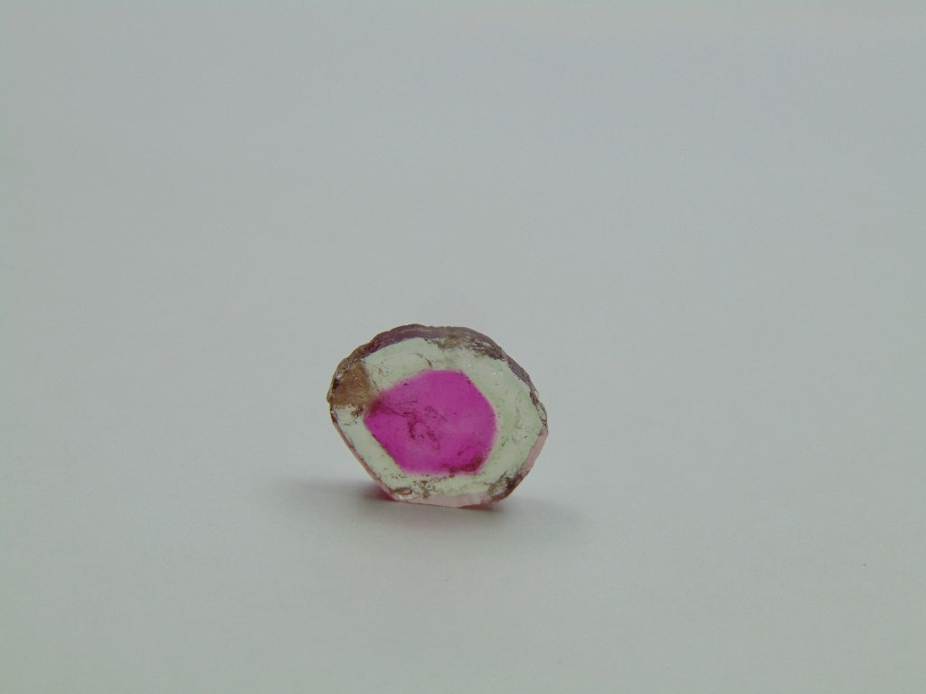 3.80ct Turmalina Melancia 13x12mm