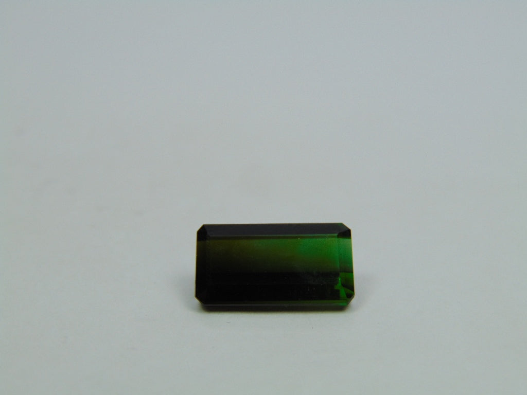 4.15ct Turmalina Bicolor 13x7mm