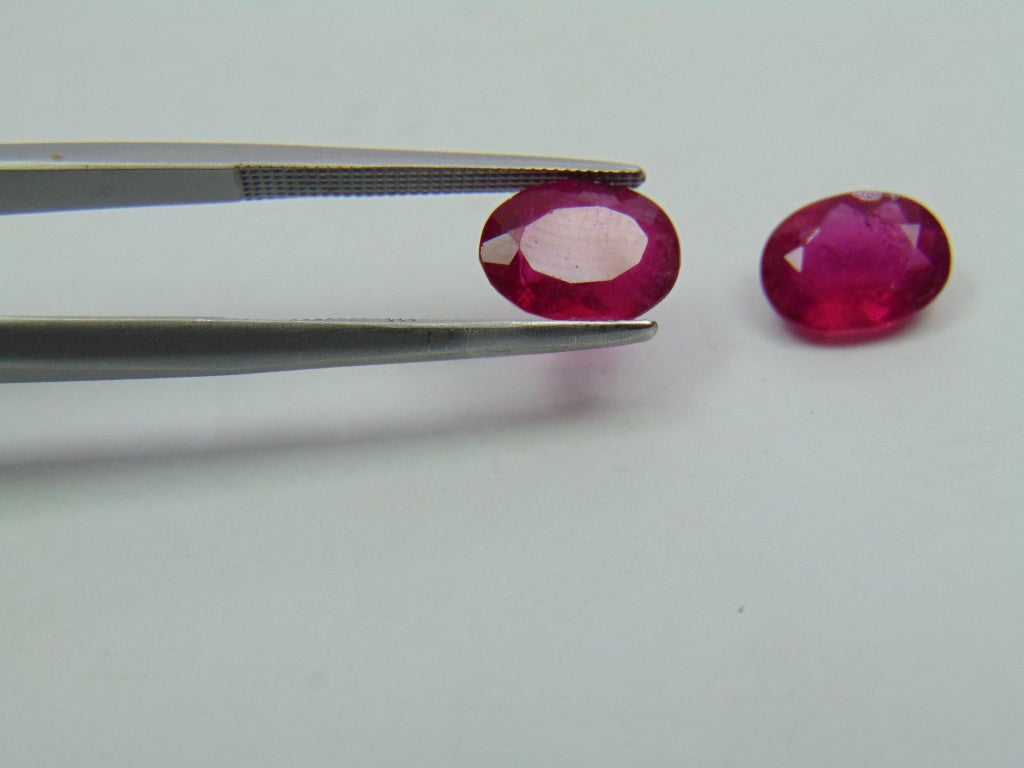 3.60ct Rubellite 9x7mm